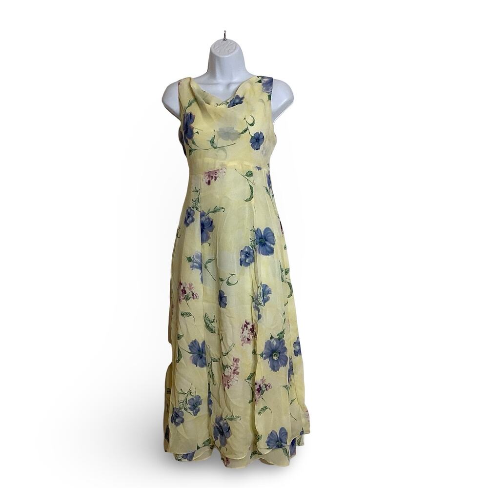 Vintage CDC Long Dress + Scarf